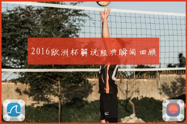 2016欧洲杯解说经典瞬间回顾