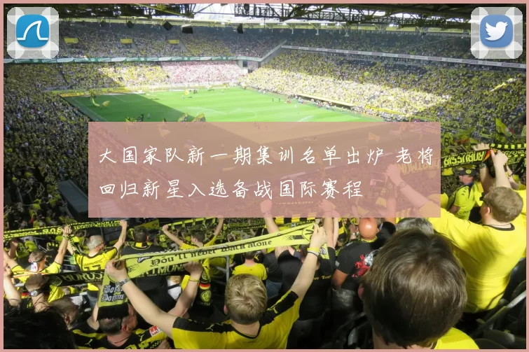 大国家队新一期集训名单出炉 老将回归新星入选备战国际赛程